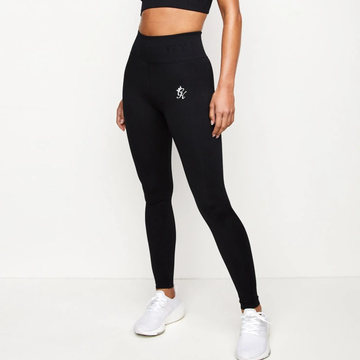 Gymwear<Gym King Formation Rib Leggings Black