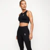 Sports Bras<Gym King Formation Seamless Rib Bra Black