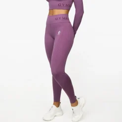 Leggings<Gym King Formation Seamless Rib Leggings Berry