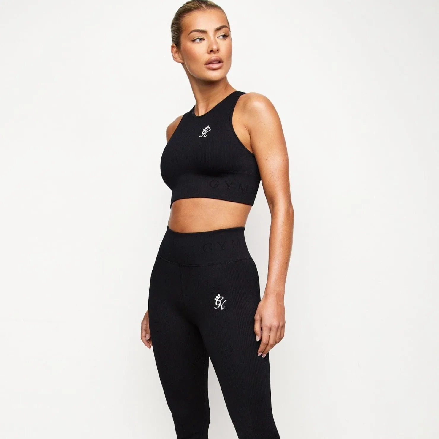 Gymwear<Gym King Formation Seamless Rib Bra Black