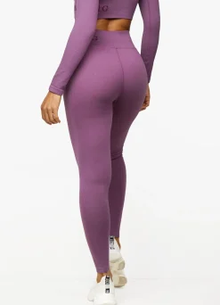 Leggings<Gym King Formation Seamless Rib Leggings Berry