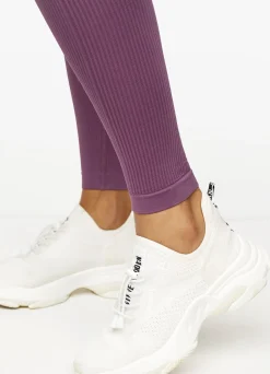 Gymwear<Gym King Formation Seamless Rib Leggings Berry