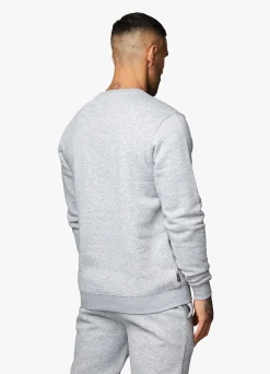 Tracksuits<Gym King Fundamental Crew Tracksuit Grey Marl