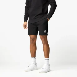 Shorts<Gym King Fundamental Fleece Short Black
