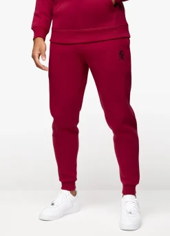 Tracksuit Bottoms<Gym King Fundamental Fleece Jogger Rhubarb Red