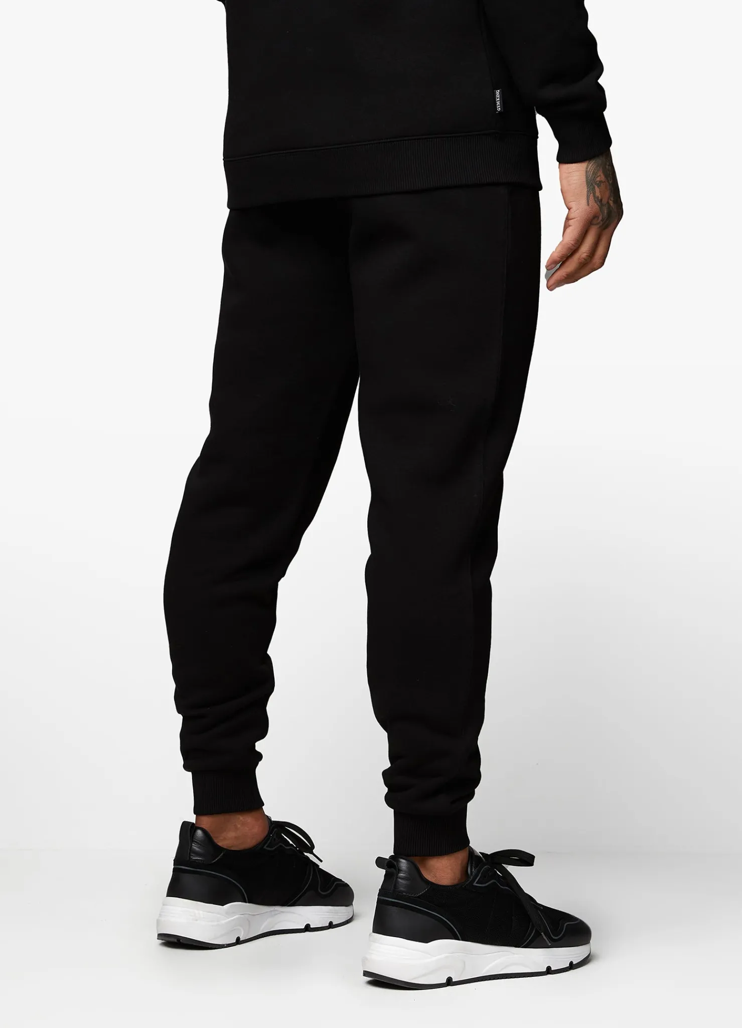 Tracksuit Bottoms<Gym King Fundamental Fleece Jogger Black
