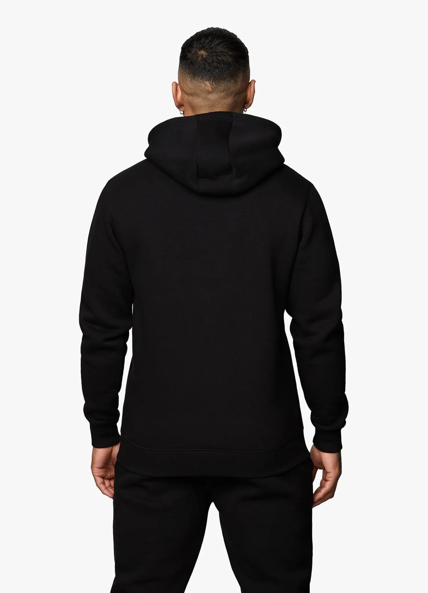 Twin Sets<Gym King Fundamental Fleece Hood Black