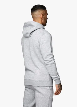 Sweatshirts & Hoodies<Gym King Fundamental Fleece Hood Grey Marl