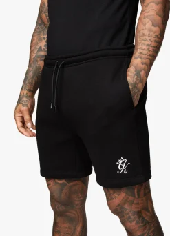 Twin Sets<Gym King Fundamental Fleece Short Black
