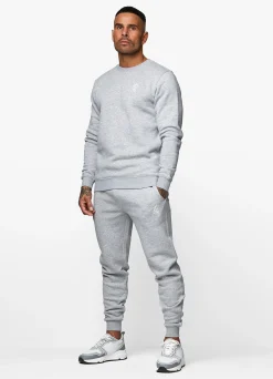 Sweatshirts & Hoodies<Gym King Fundamental Fleece Sweatshirt Grey Marl