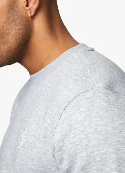 Sweatshirts & Hoodies<Gym King Fundamental Fleece Sweatshirt Grey Marl