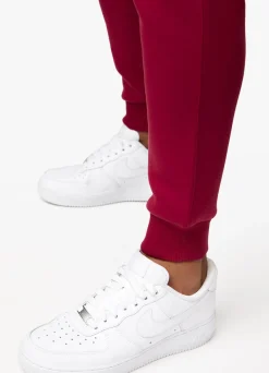 Tracksuit Bottoms<Gym King Fundamental Fleece Jogger Rhubarb Red