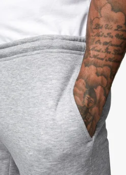Twin Sets<Gym King Fundamental Fleece Short Grey Marl