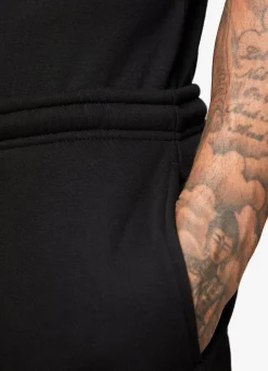 Shorts<Gym King Fundamental Fleece Short Black