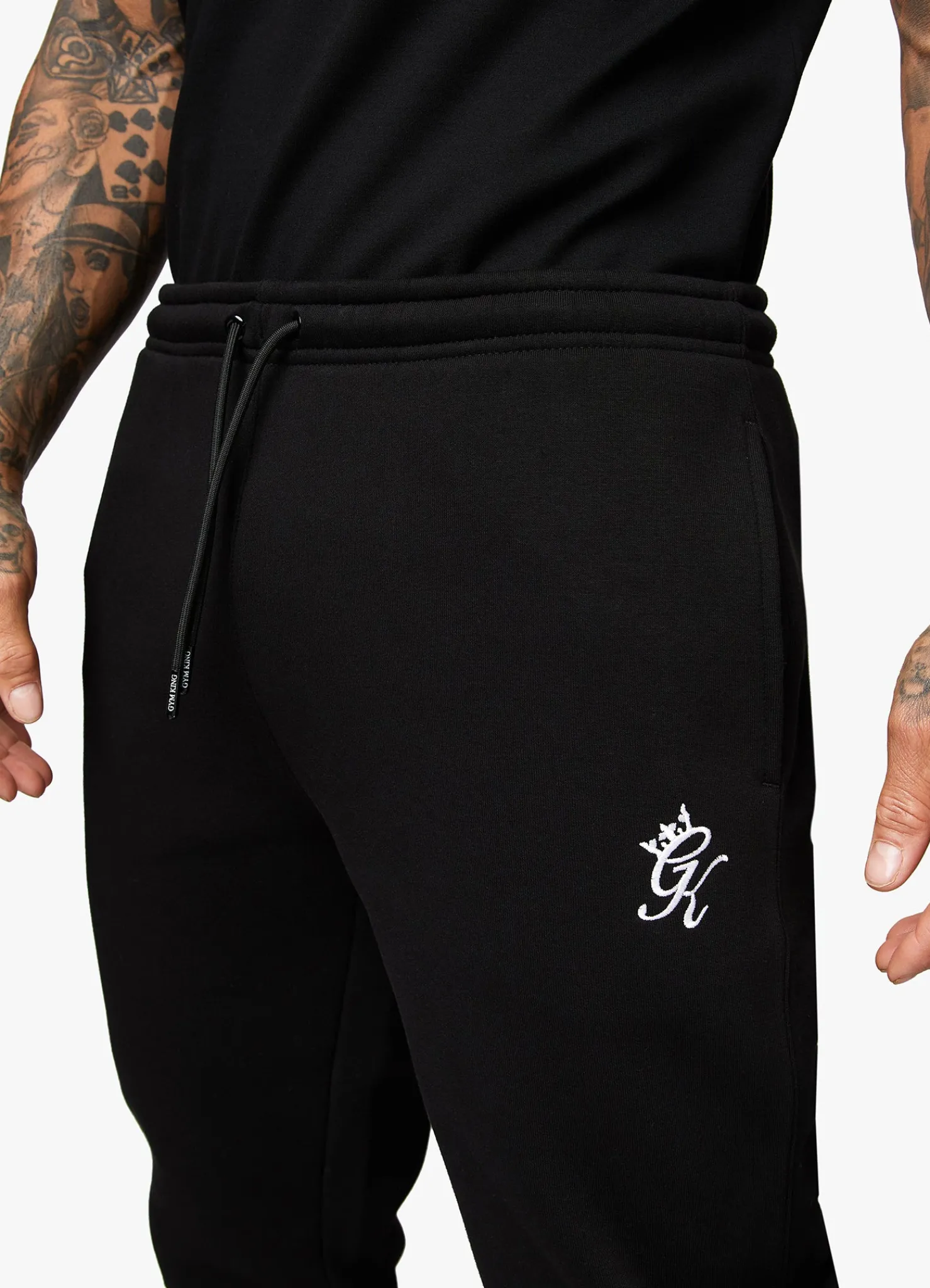 Tracksuits<Gym King Fundamental Fleece Hood Tracksuit Black
