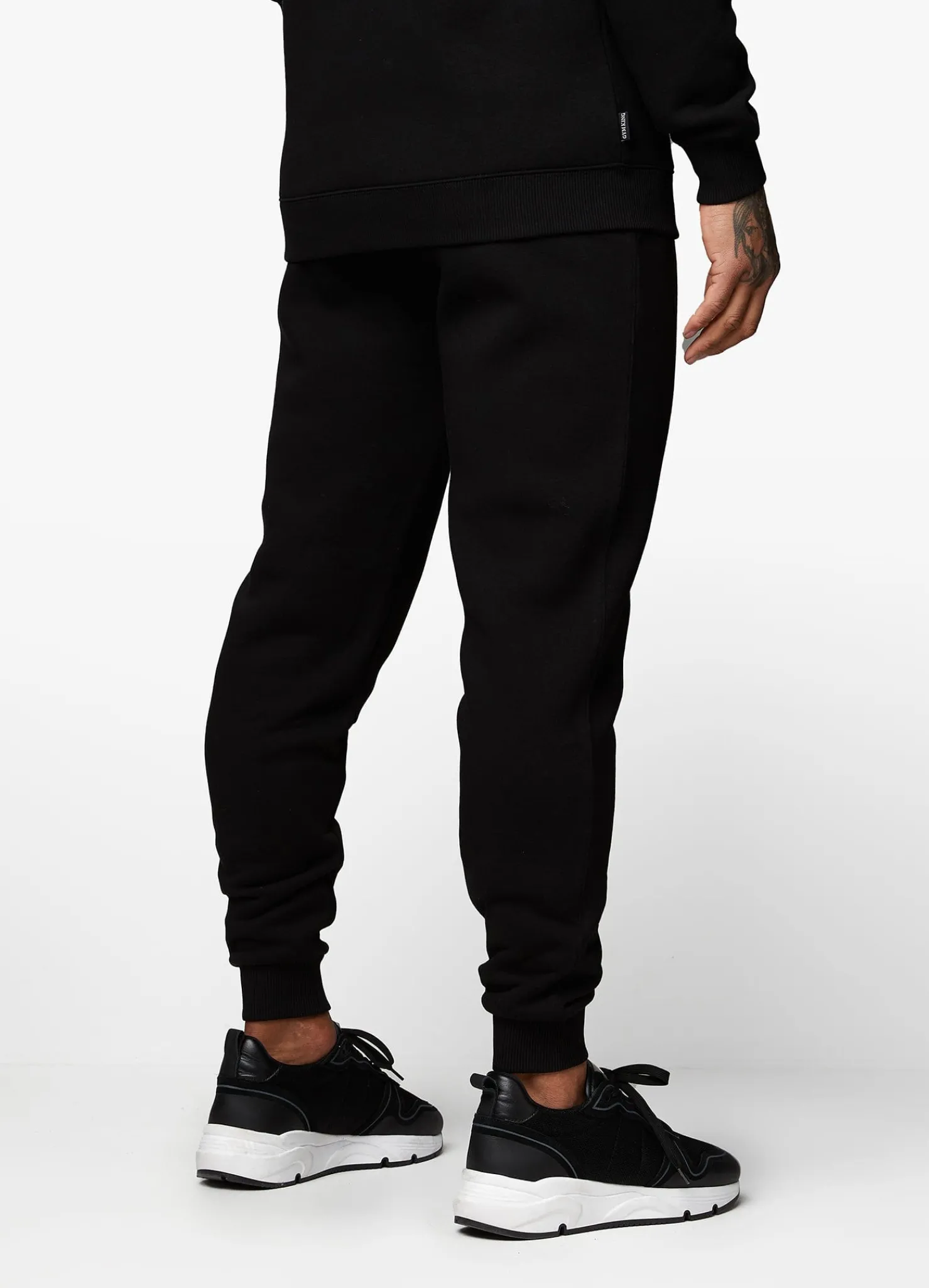 Tracksuits<Gym King Fundamental Fleece Hood Tracksuit Black