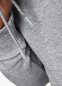 Twin Sets<Gym King Fundamental Fleece Hood Grey Marl