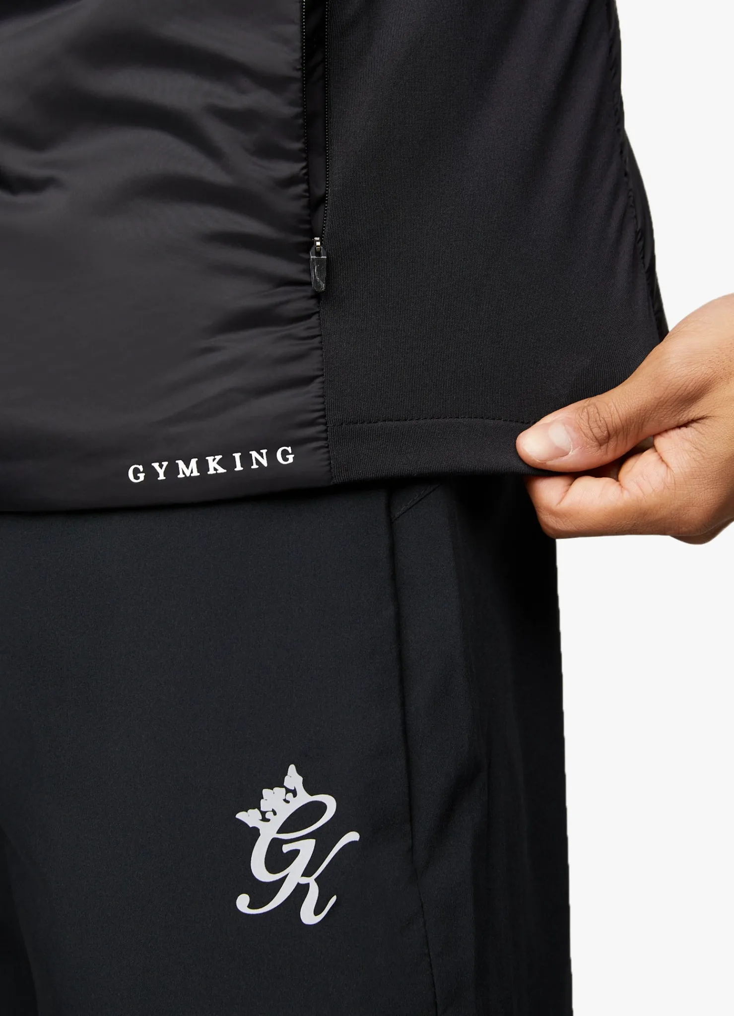 Gymwear<Gym King Fundamental Gilet Black