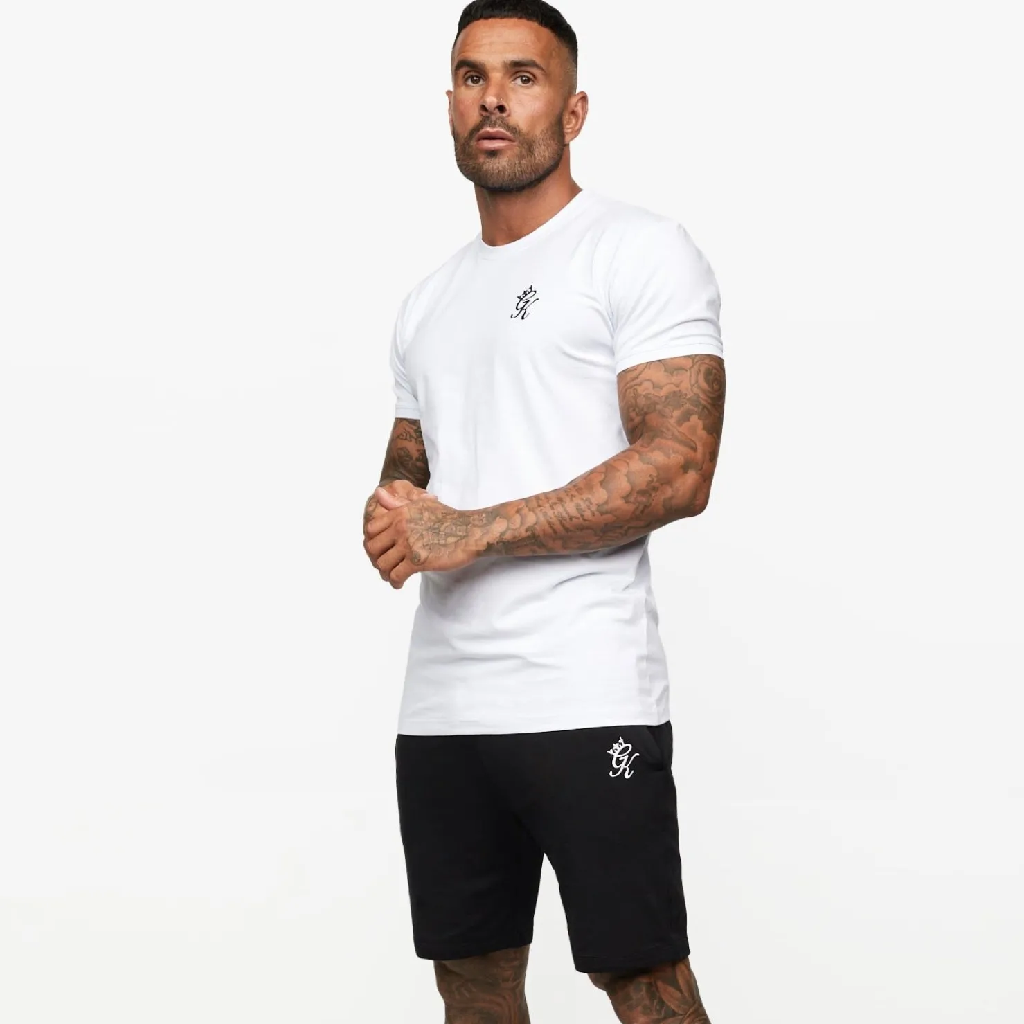 T-Shirts<Gym King Fundamental Jersey Tee White