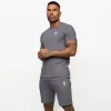 T-Shirts<Gym King Fundamental Jersey Tee Dark Grey