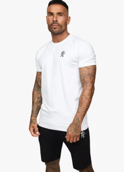 Twin Sets<Gym King Fundamental Jersey Tee White