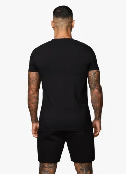 Twin Sets<Gym King Fundamental Jersey Tee Black