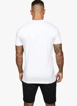 Twin Sets<Gym King Fundamental Jersey Tee White