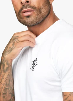 Twin Sets<Gym King Fundamental Jersey Tee White