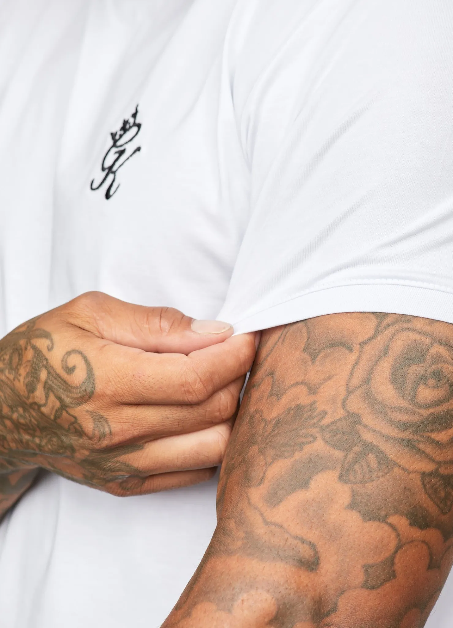 T-Shirts<Gym King Fundamental Jersey Tee White