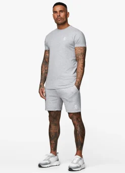 T-Shirts<Gym King Fundamental Jersey Tee Grey Marl