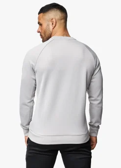Sweatshirts & Hoodies<Gym King Fundamental Lightweight Poly Crew Shadow Grey