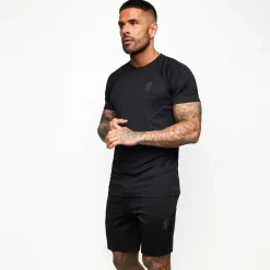 Twin Sets<Gym King Fundamental Poly Tee Black