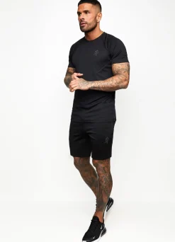 T-Shirts<Gym King Fundamental Poly Tee Black