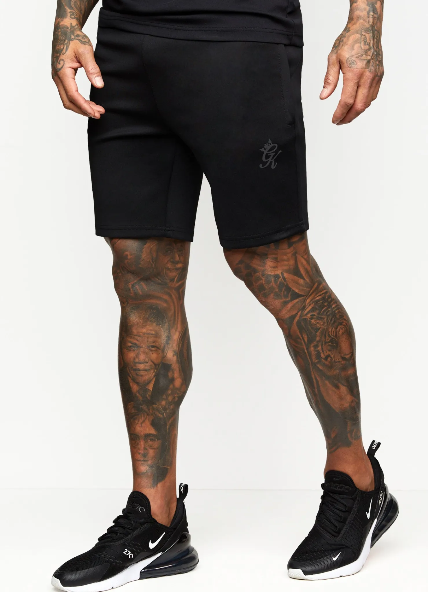 Twin Sets<Gym King Fundamental Short Black