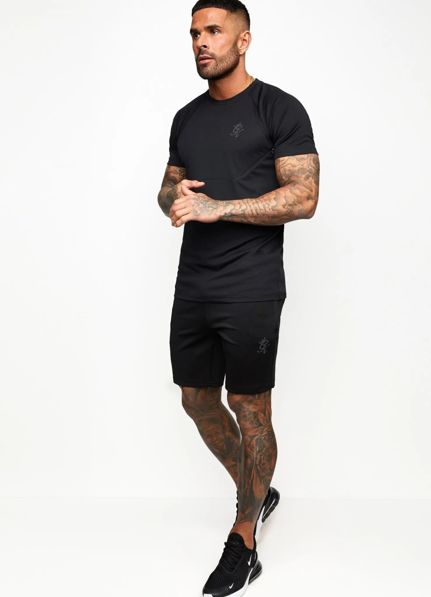 Twin Sets<Gym King Fundamental Short Black