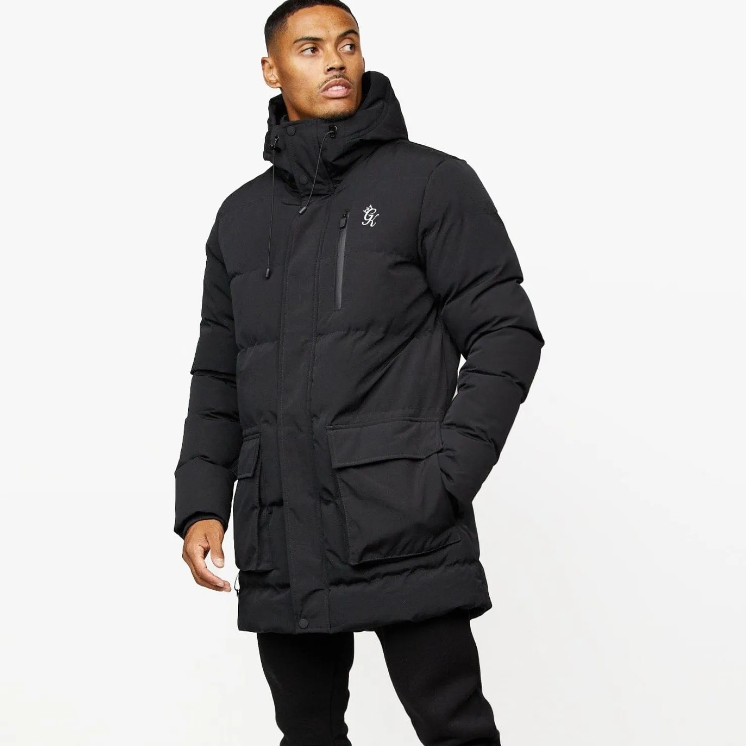 Outerwear<Gym King Ice Tech Puffer Black