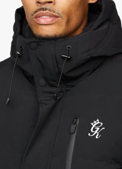 Outerwear<Gym King Ice Tech Puffer Black