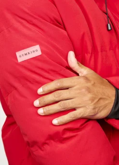 Outerwear<Gym King Ice Tech Puffer Red