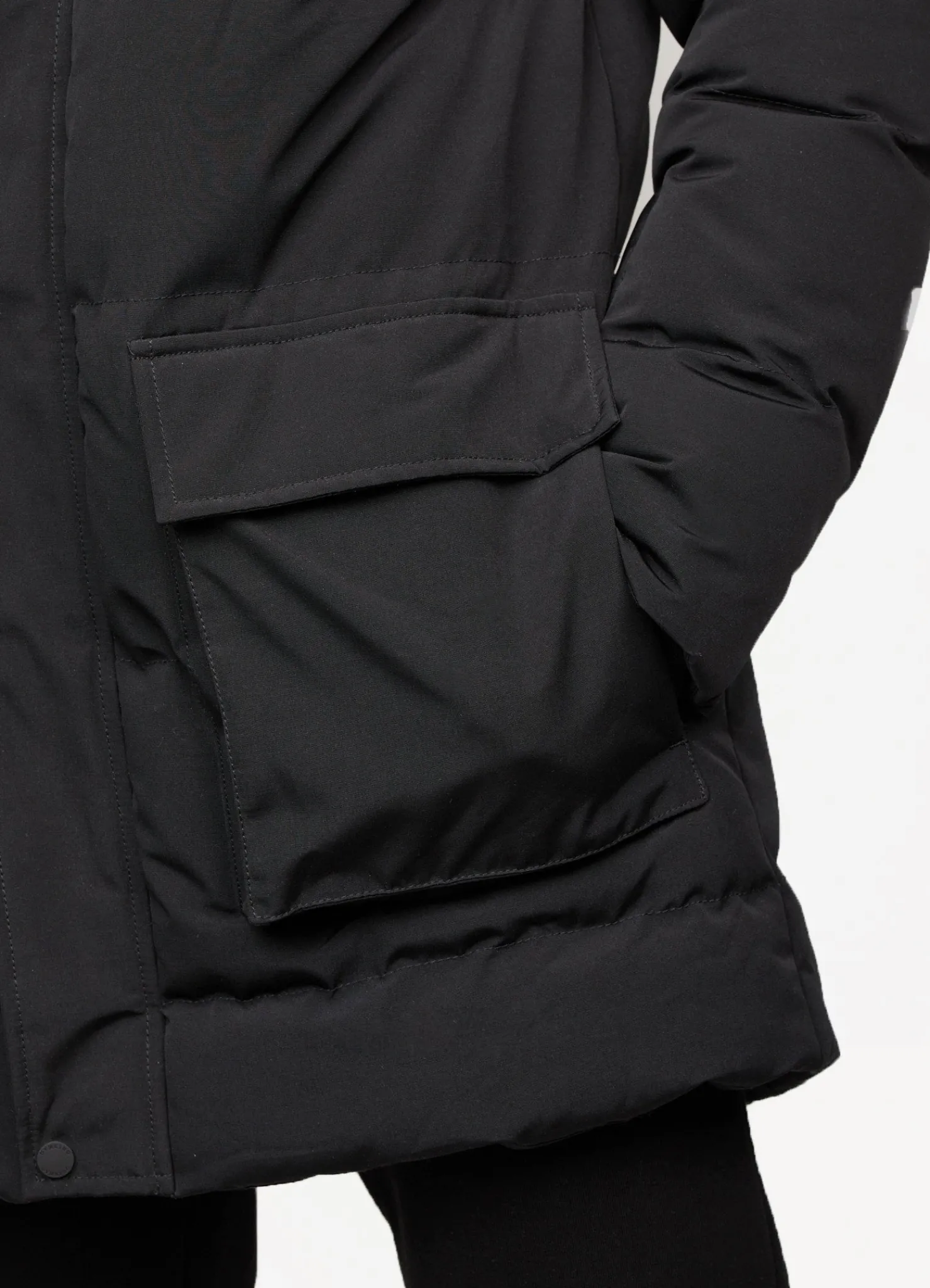 Outerwear<Gym King Ice Tech Puffer Black