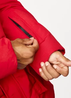 Outerwear<Gym King Ice Tech Puffer Red