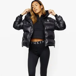 Outerwear<Gym King Impact Heat Sealed Puffer Black