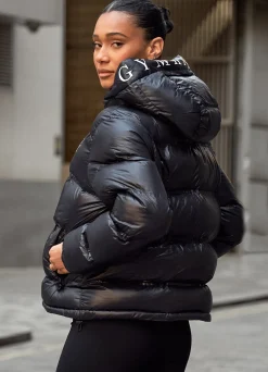 Outerwear<Gym King Impact Heat Sealed Puffer Black