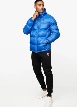 Outerwear<Gym King Impact Heatsealed Puffer Cobalt Blue