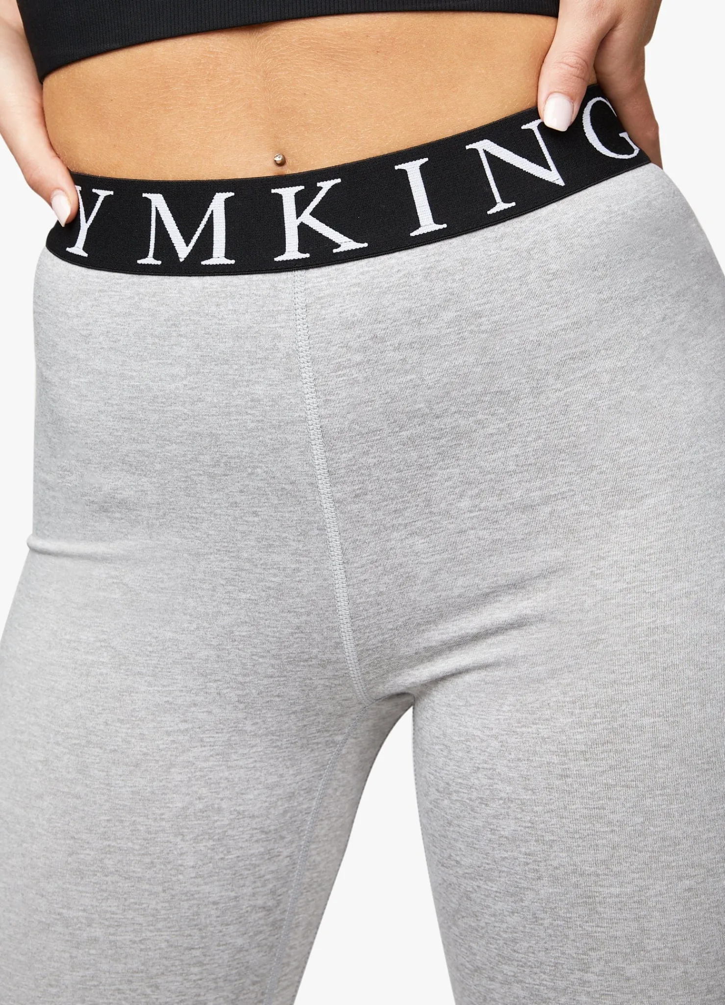 Leggings<Gym King Impact Legging Grey Marl