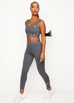 Gymwear<Gym King Impact Leggings Dark Grey