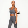 Sports Bras<Gym King Impact Sports Bra Dark Grey