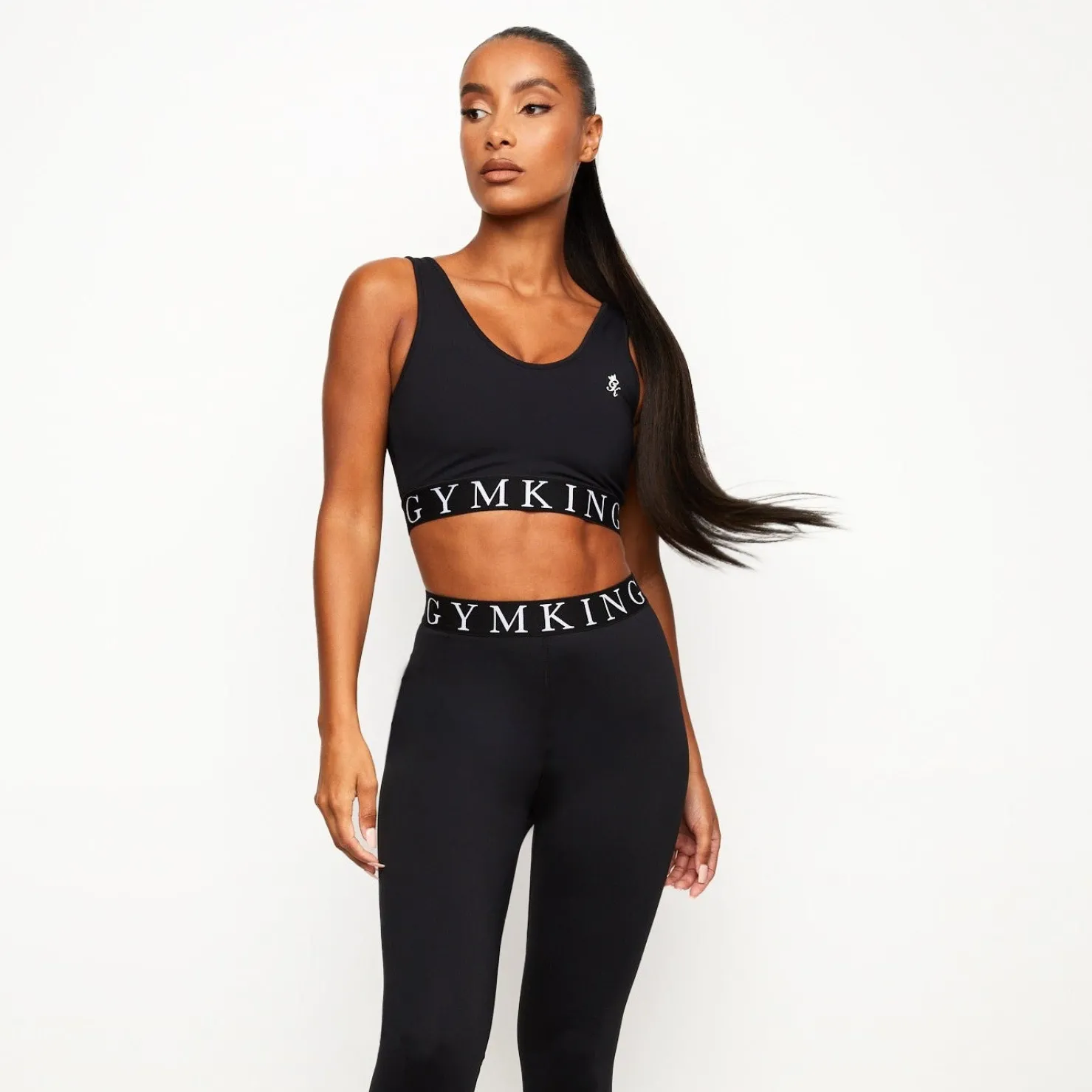 Gymwear<Gym King Impact Sports Bra Black