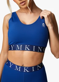 Gymwear<Gym King Impact Sports Bra Galaxy Blue/Blue Steel