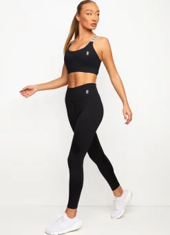 Gymwear<Gym King 2-In-1 Vest And Sports Bra Black