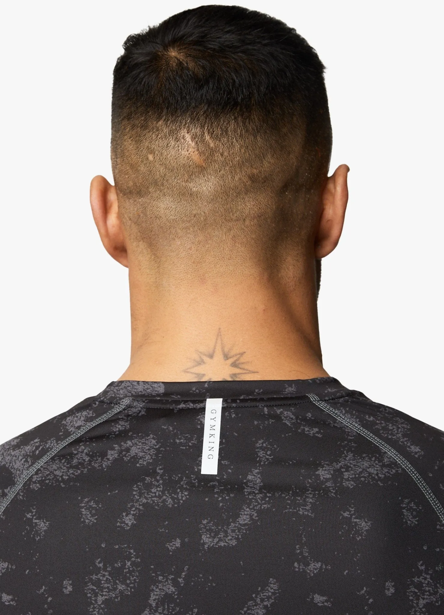 Gymwear<Gym King Inception Aop Ss Tee Black